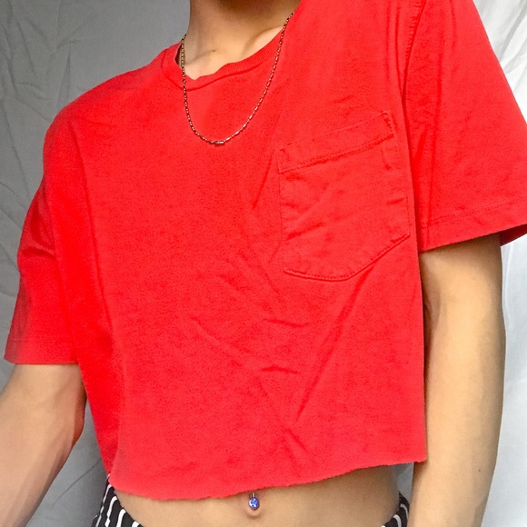 St Johns Bay Red Crop Top - Picture 6 of 6